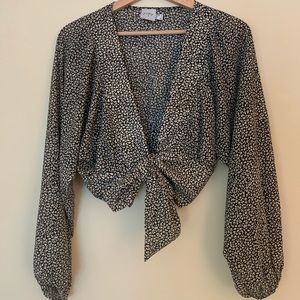 Princess Polly tie front top